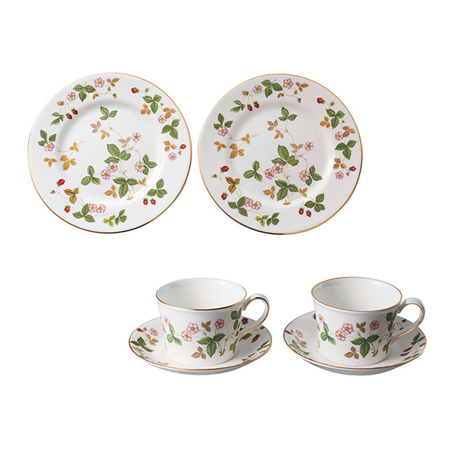 ウェッジウッド[WEDGWOOD]のワイルド ストロベリー ハニーセット