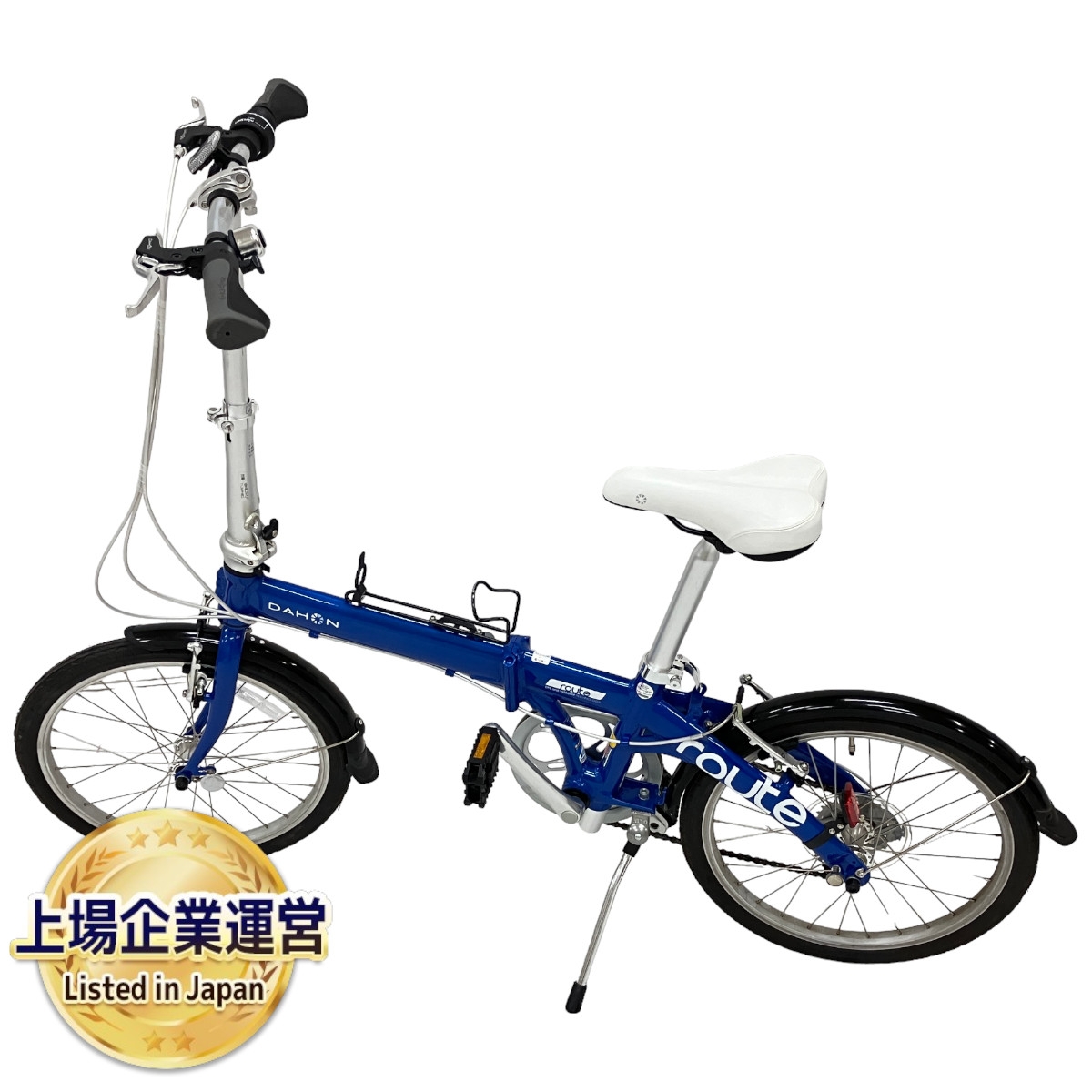 DAHON route 20インチ折り畳み自転車中古 名古屋市夜配送無料