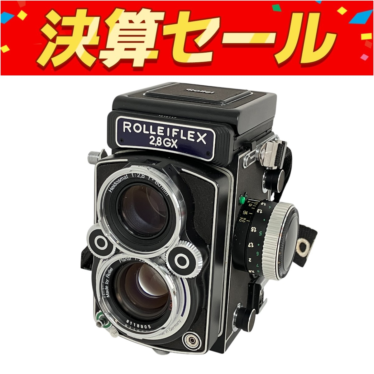ROLLEIFLEX 二眼レフカメラ」の買取実績・相場-カメラ買取なら高く