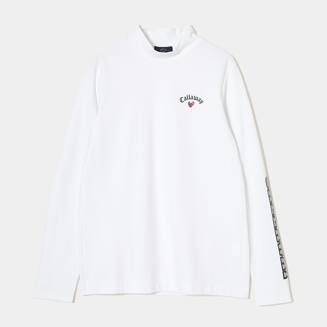 オンライン限定】ラブキャロウェイモックネック長袖シャツ (WOMENS)