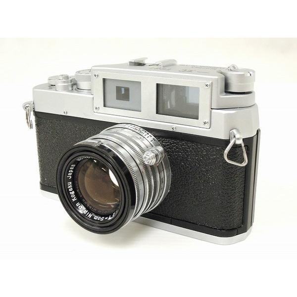 中古】 中古 安原一式 T981 レンジファインダーカメラ 50mm レンズ 付