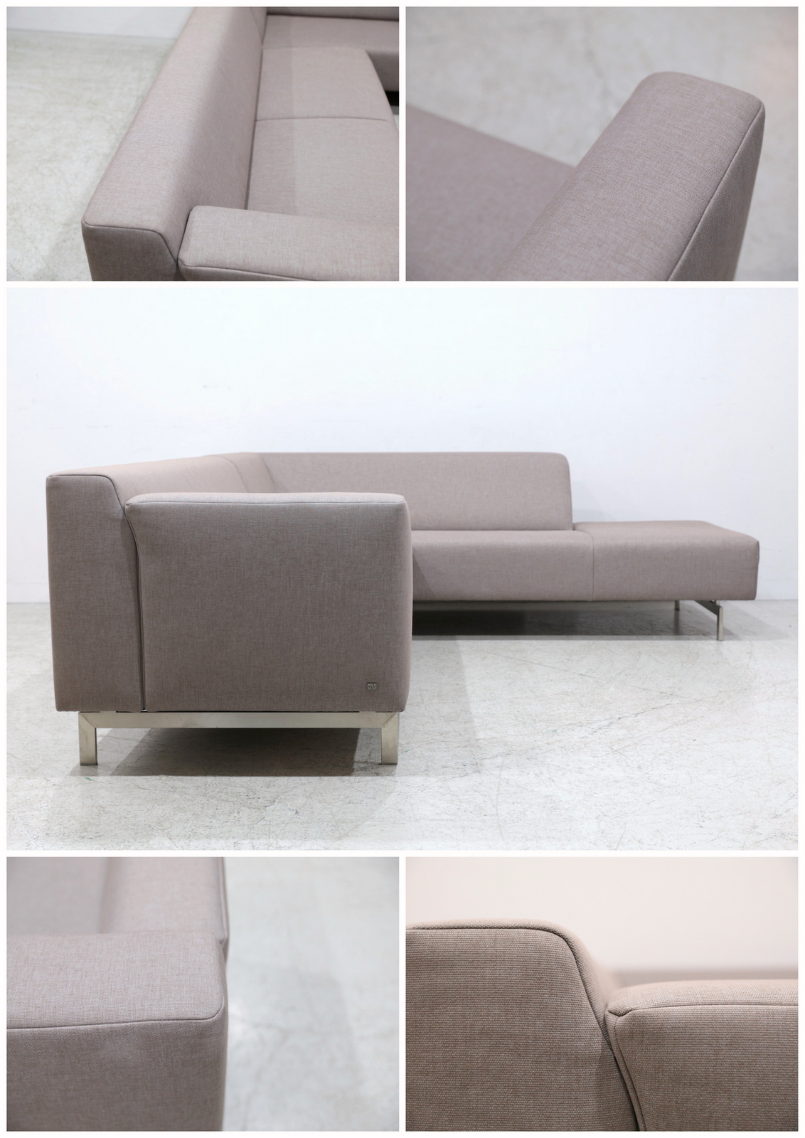 ROLF BENZ ロルフベンツ｜LINEA リネア 3人掛け カウチソファ （展示超