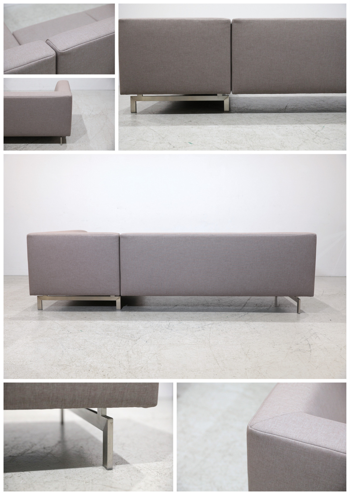 ROLF BENZ ロルフベンツ｜LINEA リネア 3人掛け カウチソファ （展示超