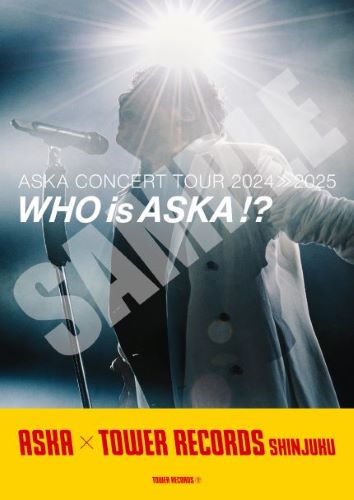 ASKA ライブBlu-ray『ASKA CONCERT TOUR 2024≫2025 -Who is ASKA
