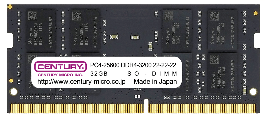 CB32G-SOD4U3200 | センチュリーマイクロ株式会社