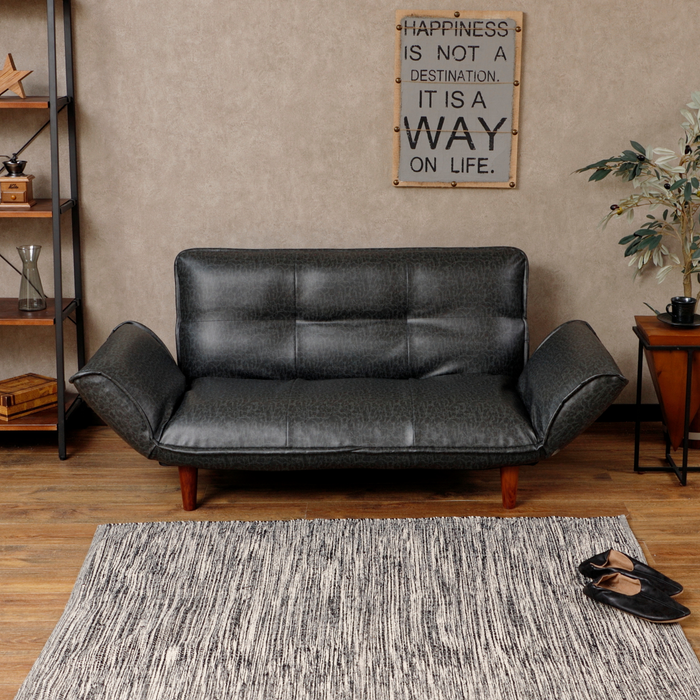 カウチソファ 2人掛け「KAN」ヴィンテージスタイル — 【セルタン 公式】