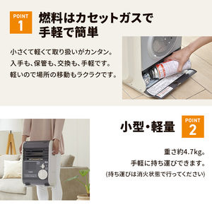 イワタニカセットガスファンヒーター『風暖』 電化製品 暖房 冬物家電