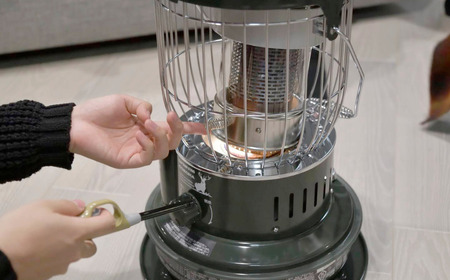 キャプテンスタッグ×コロナ 石油ストーブ SZ-32CS 9~12畳 ストーブ