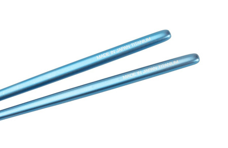 スノーピーク チタン先細箸 ブルー SCT-115-BL (Snow Peak) キャンプ