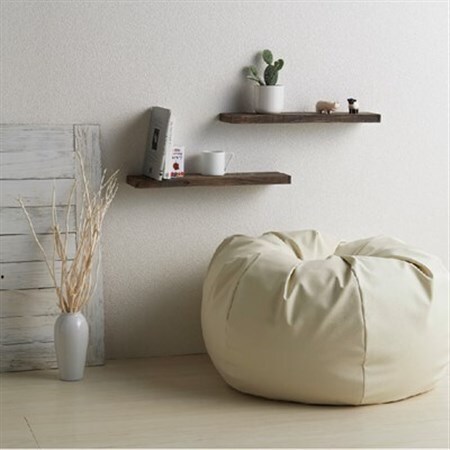 ハナロロ】 ビーズクッション オニオンソファ170リットル レザーカバー