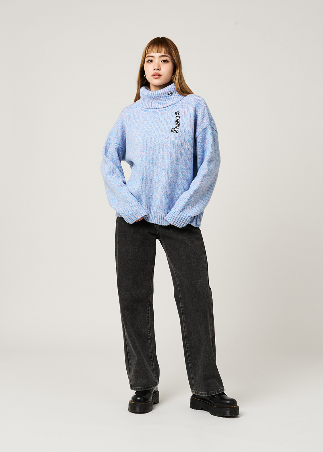 ローリングパンダズ｜ハイネックニット｜ウィメンズ｜グラニフ(graniph