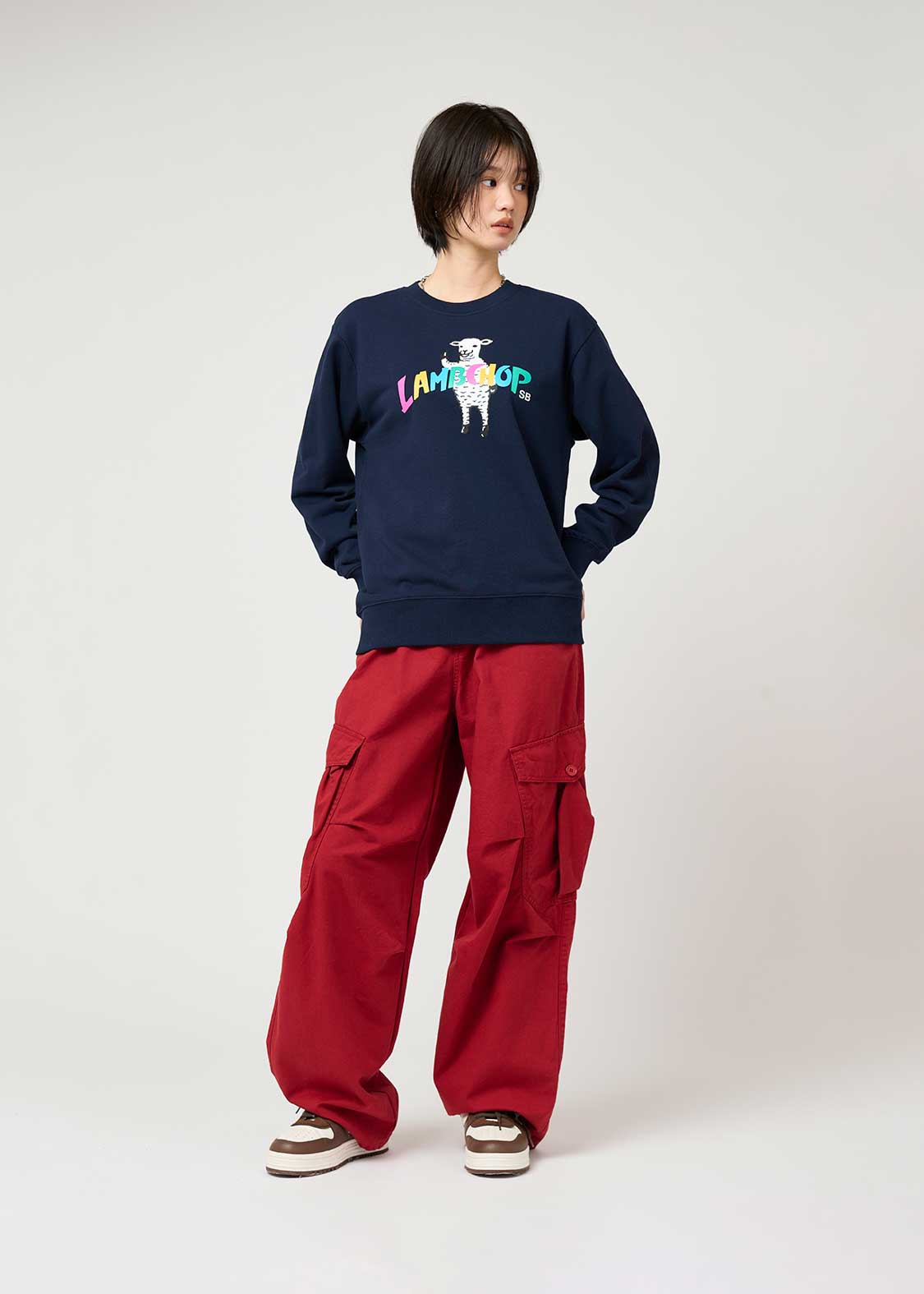 ラムチョップスケート｜スウェット｜ユニセックス｜グラニフ(graniph