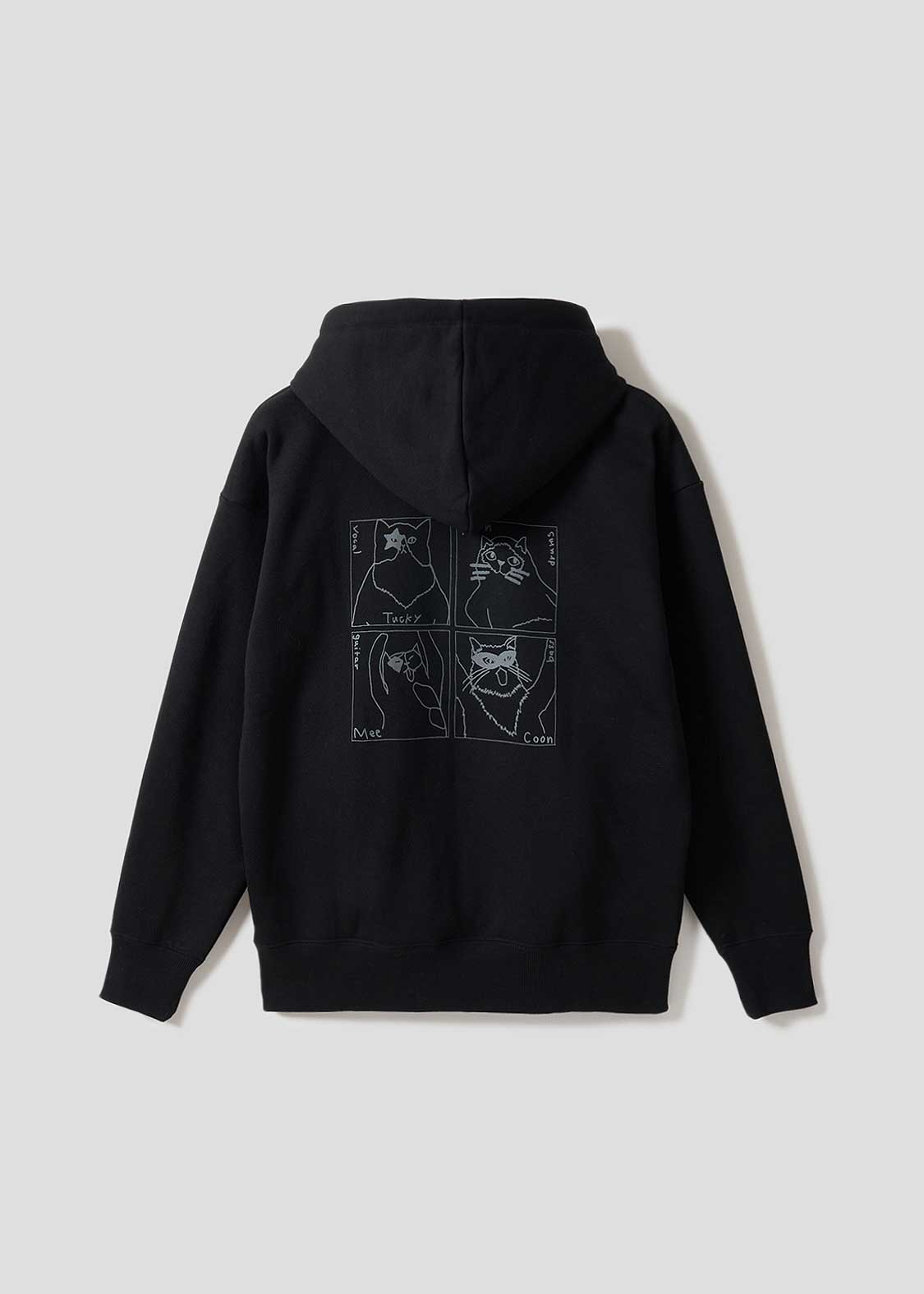 ザ フォーキャッツ メンバーズ｜裏起毛ビッグシルエットパーカー｜ユニ