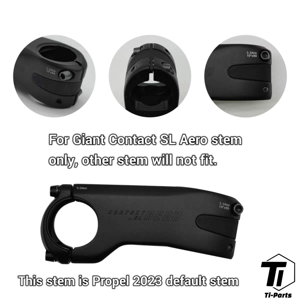 Aero Cover for Giant Contact SL Aero Stem | Propel 2023 Aero Cap
