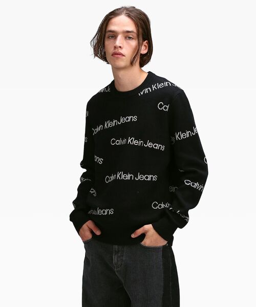 セール】インスティテューショナル オールオーバーセーター（ニット