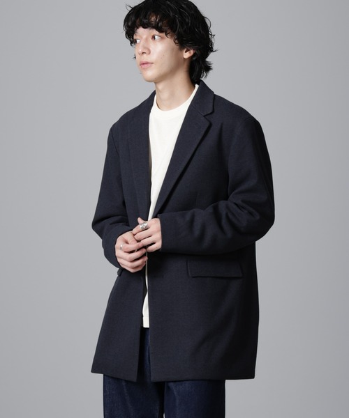 セール】ツイードライク オーバージャケット（テーラードジャケット