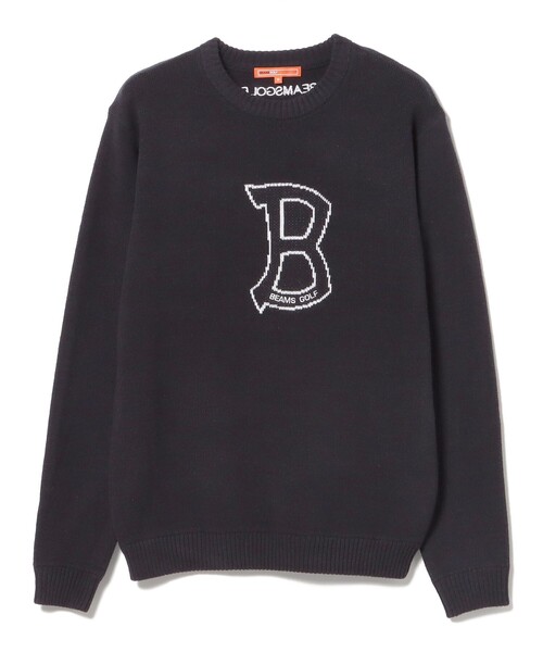 BEAMS GOLF（ビームスゴルフ）の「ORANGE LABEL / Bマーク ニットプル