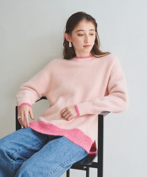 フォックスカシミヤ クルーネック ニット（ニット/セーター）｜UNITED