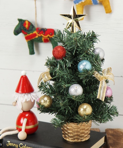 studio CLIP（スタディオクリップ）の「ミニツリー 30cm[CHRISTMAS