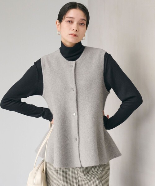 美品】NDLSS 断熱ジレ・ベスト Lサイズ ダークオリーブ NDLSS 断熱ジレ