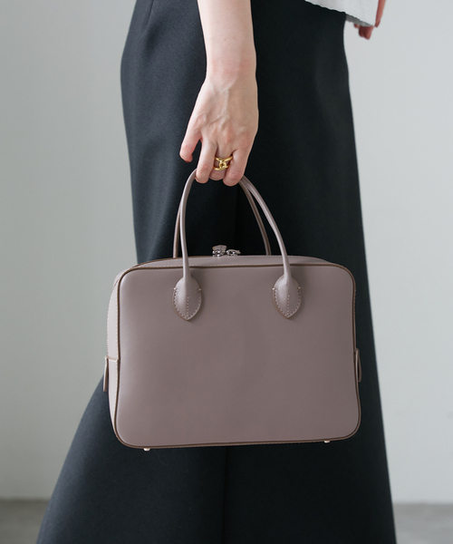 セール】MAISON CANAU（メゾン カナウ） ボックスボストン別注 MCLH3B