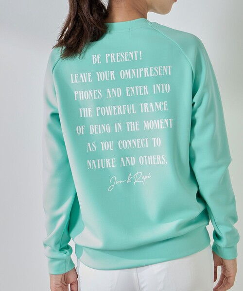 セール】ダンボールニットメッセージプルオーバー/UV・接触冷感（T