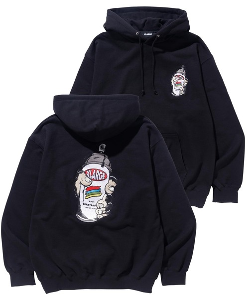 XLARGE（エクストララージ）の「SHAKE THE SPRAY HOODED SWEAT