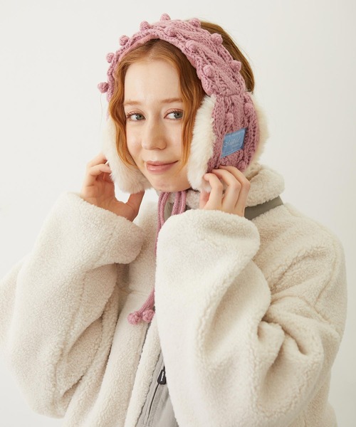 セール】CABLE KNIT EARMUFFS（イヤーマフ）｜MILKFED.（ミルクフェド