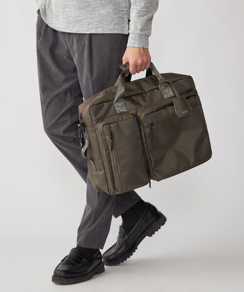 WEB限定】SHIPS: 3WAY ビズ ワイド ブリーフ バッグ（ビジネスバッグ