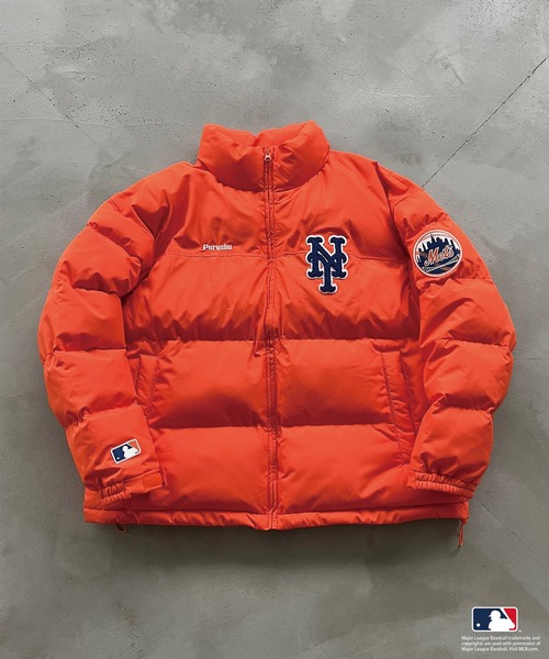 Perushu（ペルーシュ）の「Perushu × MLB コラボ中綿ブルゾン