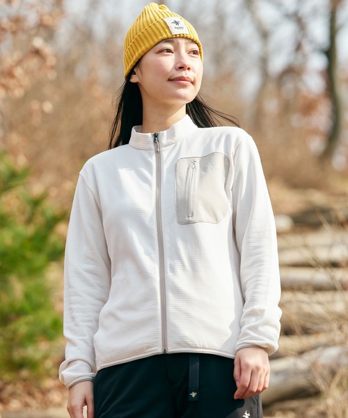 グリッドウールフルZIP（Tシャツ/カットソー）｜Foxfire