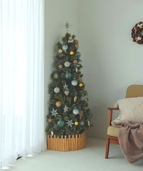 studio CLIP（スタディオクリップ）の「ハーフクリスマスツリー 150cm