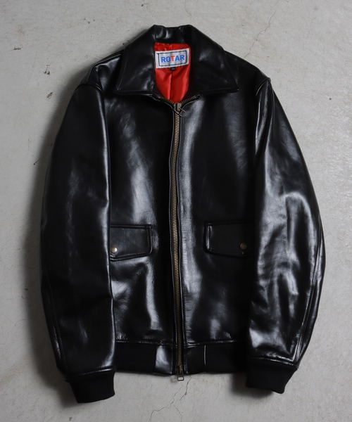 ROTAR（ローター）の「Neo A-2 ホースハイド レザー（ライダース