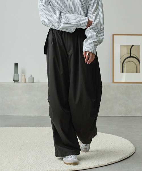 ワイドトラックタックパラシュートパンツ【セットアップ可能】（その他