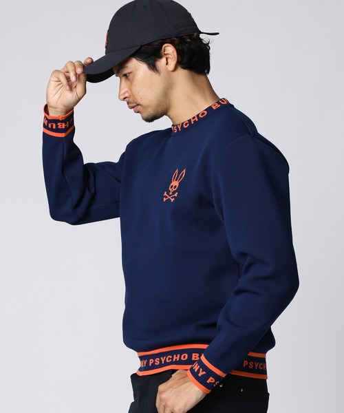 Psycho Bunny（サイコバニー）の「[GOLF]ロゴジャガード ニット