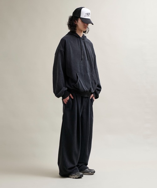 11C2 【セットアップ】ピグメントウォッシュ オーバーサイズ