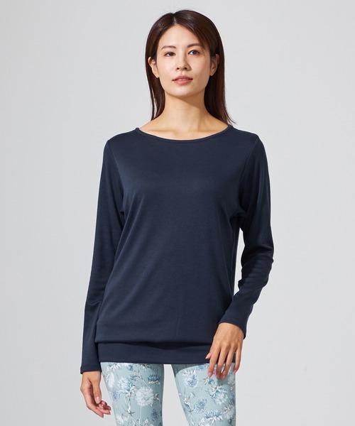 Chacott（チャコット）の「バックリボンヘムフィットTシャツ（Tシャツ