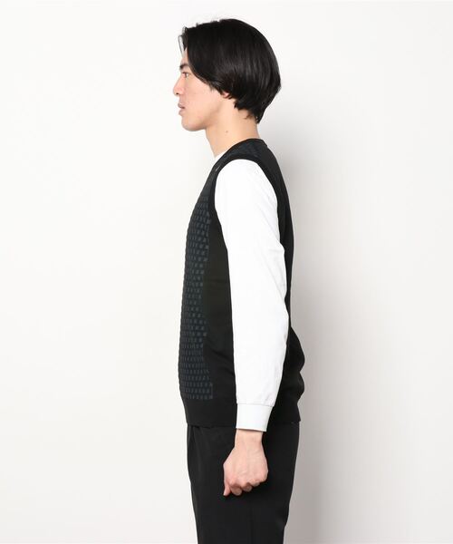 SRIXON（スリクソン）の「スクエア―デザインニットベスト メンズ