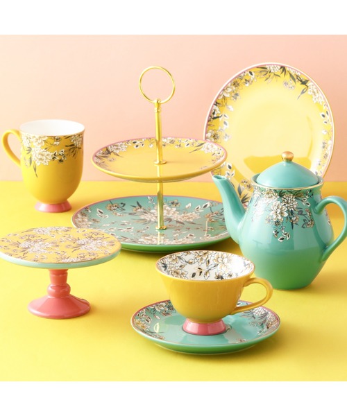 Francfranc（フランフラン）の「シノワズリ カップ＆ソーサー イエロー