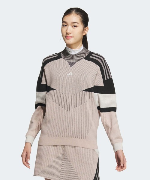 セール】アーカイブグラフィック モックネック 長袖セーター【adidas
