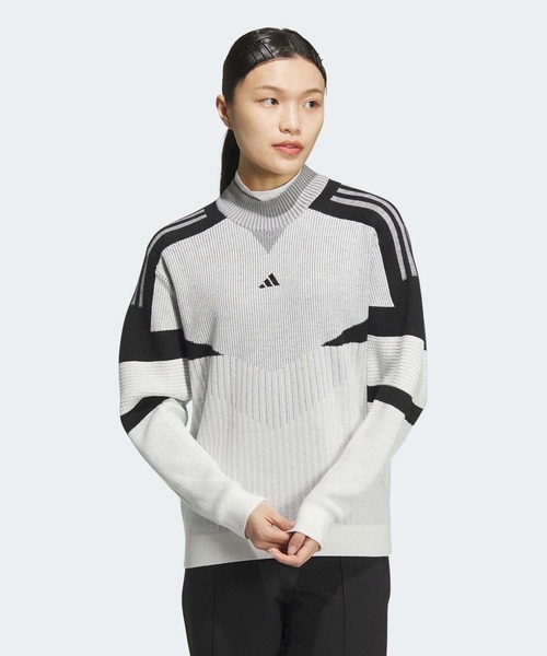 セール】アーカイブグラフィック モックネック 長袖セーター【adidas