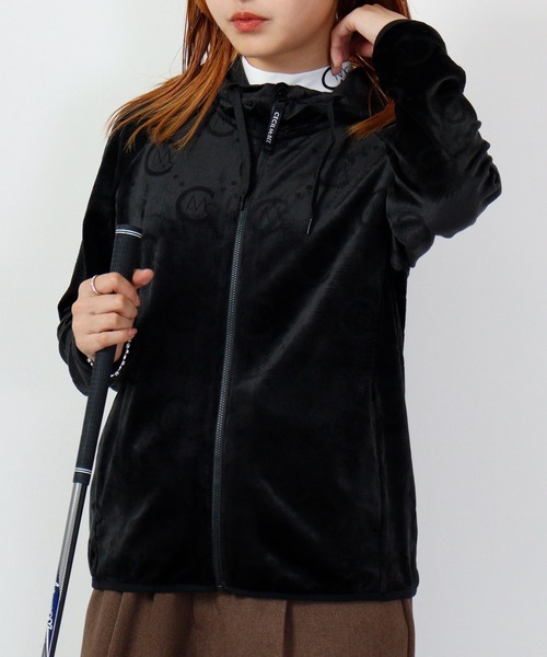 CECIL McBEE（セシルマクビー）の「ベロアフーディー（パーカー）」 - WEAR