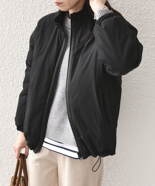 セール】SHIPS Colors:THINSULATE(TM) 中綿 リバーシブル ブルゾン