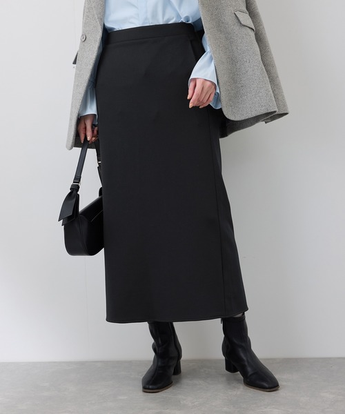 セール】【3サイズ展開】裏起毛ボンディングジョーゼットアイライン