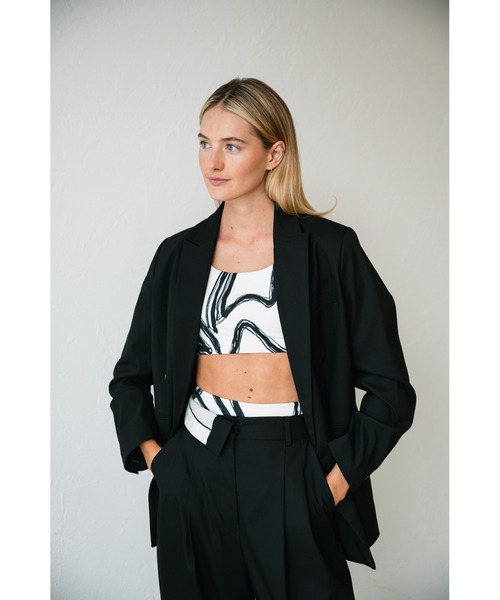 emmi（エミ）の「【emmi yoga】ニュアンスパターンブラトップ（タンク