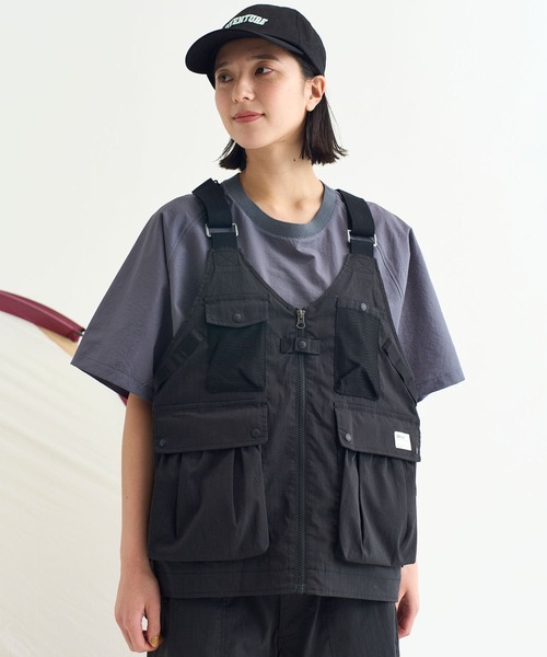 NANGA（ナンガ）の「TAKIBI RIPSTOP FIELD VEST/タキビリップストップ