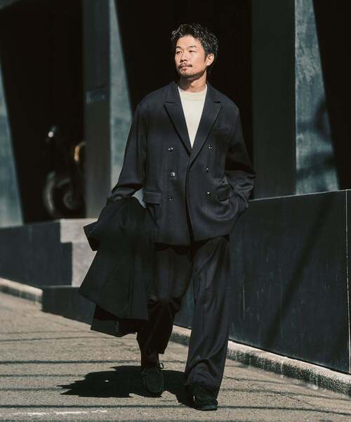 セール】T/Rツイル ダブルワイドセットアップ（セットアップ）｜417