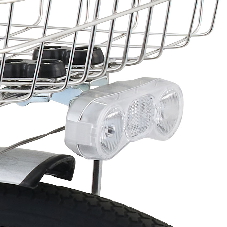 トラッドラインW-O 27インチ 6段変速 オートライト シティサイクル