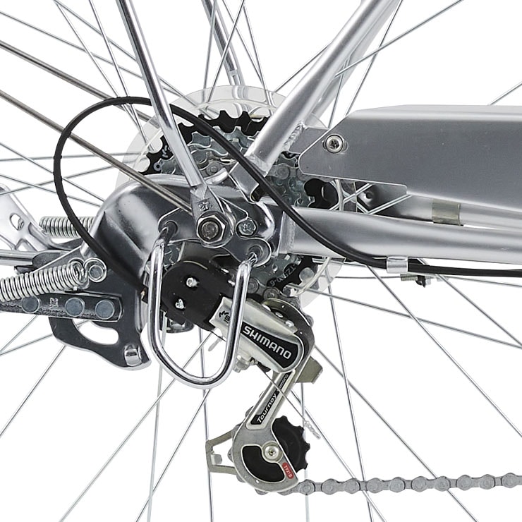 トラッドラインW-O 27インチ 6段変速 オートライト シティサイクル