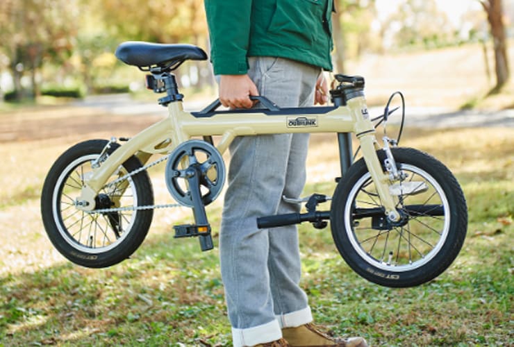LOG OUTRUNK（ログ アウトランク）-L 14インチ 変速なし 折りたたみ自転車